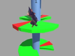 Spel Ratomilton Helix Jump aanlyn