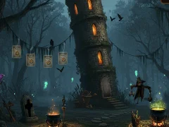 Spel Arcane Witch1 Escape aanlyn