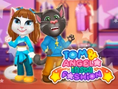 Spel Tom and Angela Insta Fashion aanlyn