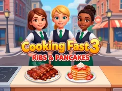 Spel Cooking Fast 3: Ribs and Pancakes aanlyn