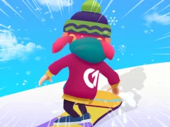 Spel Snowboard Game​ Party aanlyn