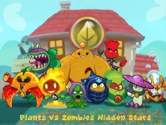 Spel Plants Vs Zombies Hidden Stars aanlyn