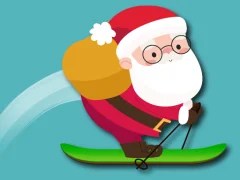 Spel Avalanche Santa Ski Xmas aanlyn