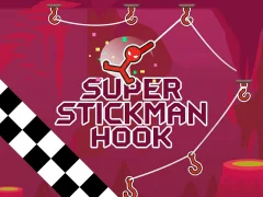 Spel Super Stickman Hook aanlyn