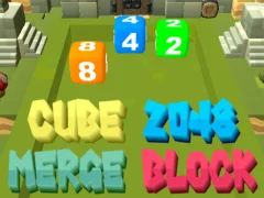 Spel 2048 Cube Merge Block aanlyn