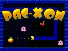Spel Pac-Xon aanlyn