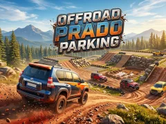 Spel Offroad Prado Parking aanlyn