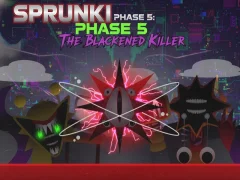 Spel Sprunki Phase 5: The Blackened Killer aanlyn