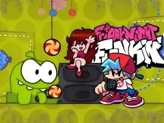 Spel Friday Night Funkin VS Om Nom from Cut The Rope aanlyn
