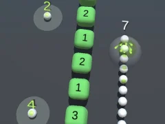 Spel Snake 3D Block aanlyn