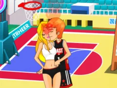 Spel Basketball Kissing aanlyn