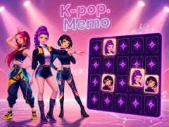 Spel K-pop. Memo aanlyn