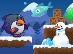 Spel Penguin Fishing aanlyn