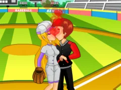 Spel Baseball Kissing aanlyn