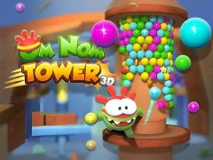 Spel Om Nom Tower 3D aanlyn