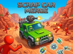 Spel Scrap Car Merge aanlyn
