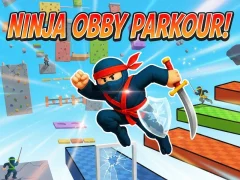 Spel Ninja Obby Parkour aanlyn