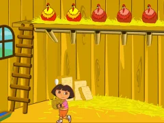 Spel Dora The explorer Saves the Farm aanlyn