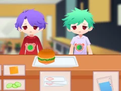 Spel Burger Rush Restaurant aanlyn