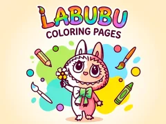 Spel Labubu Coloring Pages aanlyn