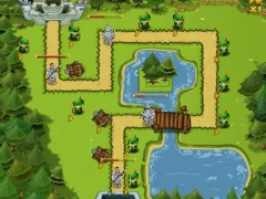 Spel Medieval Castle Defense aanlyn