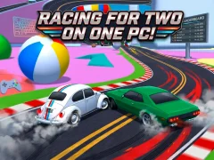 Spel Racing for Two on One PC! aanlyn