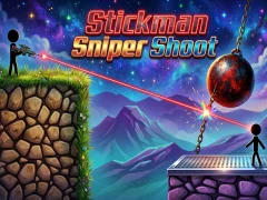 Spel Stickman Sniper Shoot aanlyn