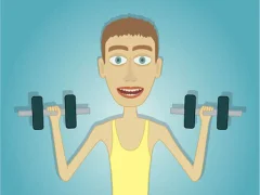 Spel Muscle Clicker aanlyn