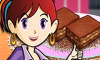 Spel Sara`s Cooking Class Caramel Nut Brownie aanlyn