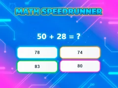 Spel Math Speedrunner aanlyn