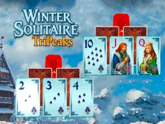 Spel Winter Solitaire TriPeaks aanlyn