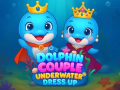 Spel Dolphin Couple Underwater Dress Up aanlyn