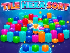Spel Tile Hexa Sort aanlyn