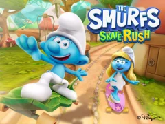 Spel The Smurfs Skate Rush aanlyn