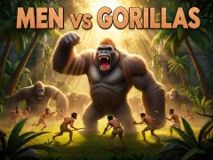 Spel Men Vs Gorillas aanlyn