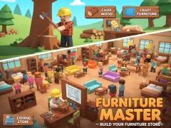 Spel Furniture Master – Build Your Furniture Stor aanlyn