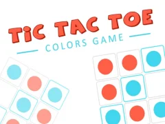 Spel Tic Tac Toe Colors Game aanlyn