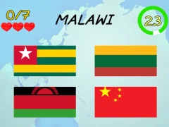 Spel Geography Quiz countries flags capitals aanlyn