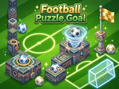 Spel Football Puzzle Goal aanlyn