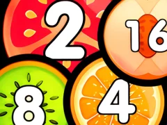 Spel Merge Balls Shooter 2048 Connect Fruits aanlyn