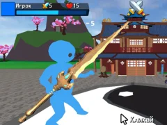 Spel Obby Stickman On Swords aanlyn