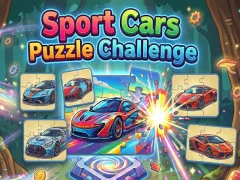 Spel Sport Cars Puzzle Challenge aanlyn
