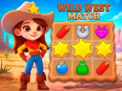 Spel Wild West Match aanlyn