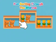 Spel Fun Sorting Through The Shelves aanlyn