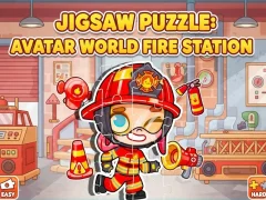 Spel Jigsaw Puzzle: Avatar World Fire Station aanlyn