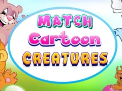 Spel Match Cartoon Creatures aanlyn