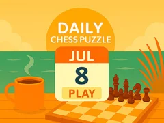Spel Daily Chess Puzzle aanlyn