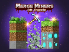Spel Merge Miners 3D Puzzle aanlyn