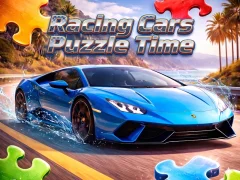 Spel Racing Cars Puzzle Time aanlyn
