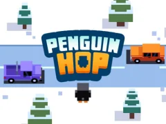 Spel Penguin Hop aanlyn